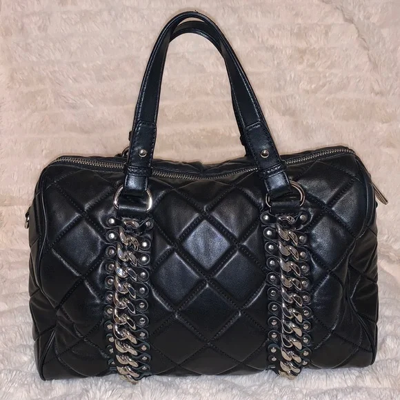 Michael Kors Black Quilted Bag - Picture 2 of 4